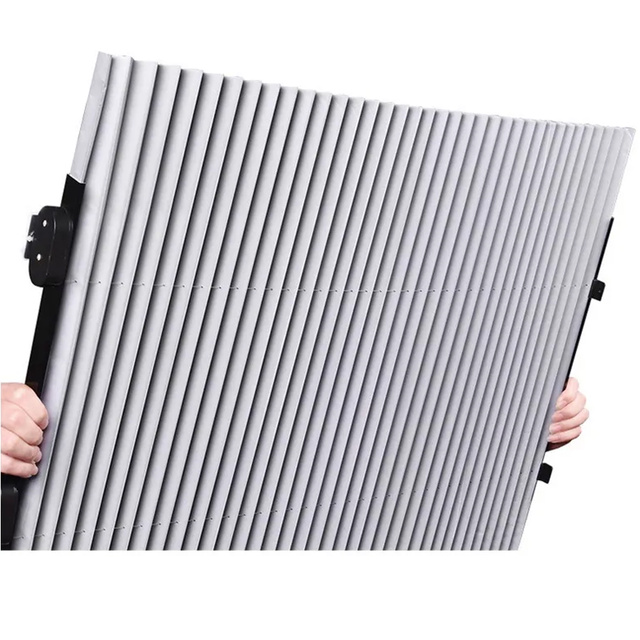 Slnečná clona na auto clona na čelné sklo univerzálna obojstranná 150x65cm