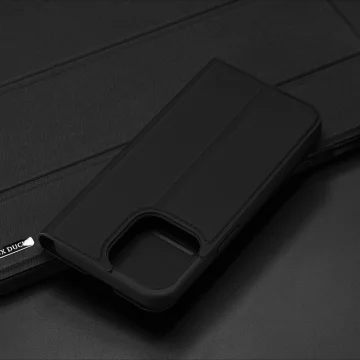 Dux Ducis Skin Pro puzdrový flipový kryt pre iPhone 13 Pro Max ružový
