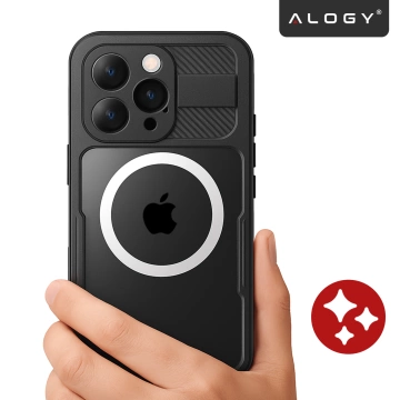 Vodotesné puzdro Alogy HydroArmor™ IP68 s priehľadným zadným pancierovým krytom 360 pre MagSafe pre Apple iPhone 16 Pro Max