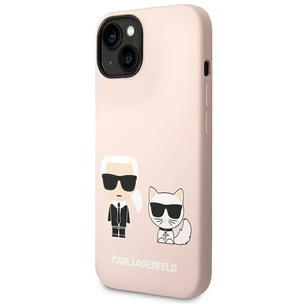 Etui Karl Lagerfeld KLHMP14MSSKCI pro iPhone 14 Plus 6,7" pevný obal silikonový Karl