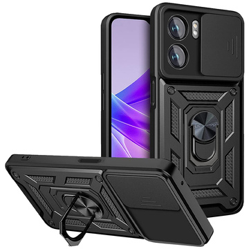 Alogy Camshield Stand Ring Case with Camera Cover for Oppo A57 5G / A77 5G Glass