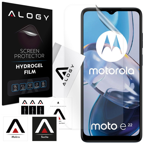 Hydrogélová fólia pre Motorola Moto E22/ E22i ochranná fólia na displej telefónu Alogy hydrogélová fólia