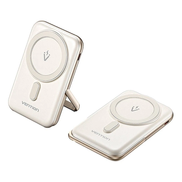 Magnetic Powerbank Vention FHNW0 20W, 10000 mAh (white)