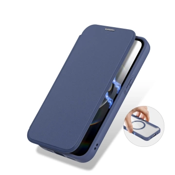 Dux Ducis Skin X Pro iPhone 16e Case with MagSafe – Blue