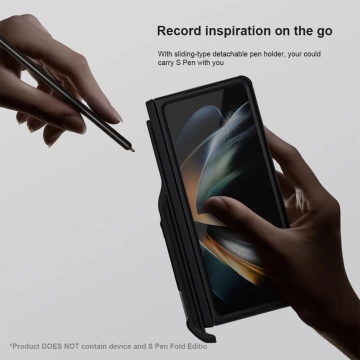 Чохол Nillkin Super Frosted Shield Fold для Samsung Galaxy Z Fold 5 - чорний