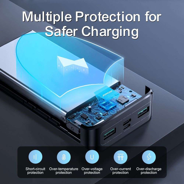 Powerbanka Joyroom JR-QP192 22,5W 20000mAh čierna