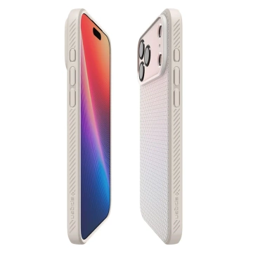 Etui do iPhone 17 Pro Max Spigen Liquid Air Natural Titanium