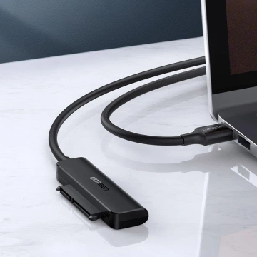 UGREEN Adapter HDD SSD 2.5'' SATA III 3.0 - USB 3.2 Gen 1 (SuperSpeed ​​USB 5 Gbps) black (70609 CM321)