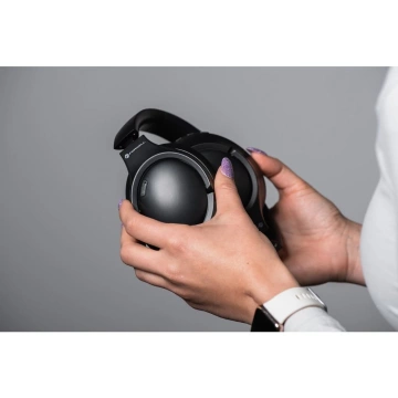 Forcell F-Audio Vibe ANC TUYA APP Kabellose On-Ear-Kopfhörer Schwarz