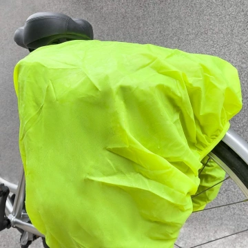 Містка сумка для велосипеда Wozinsky 60L (дощовик в комплекті) чорний (WBB13BK)