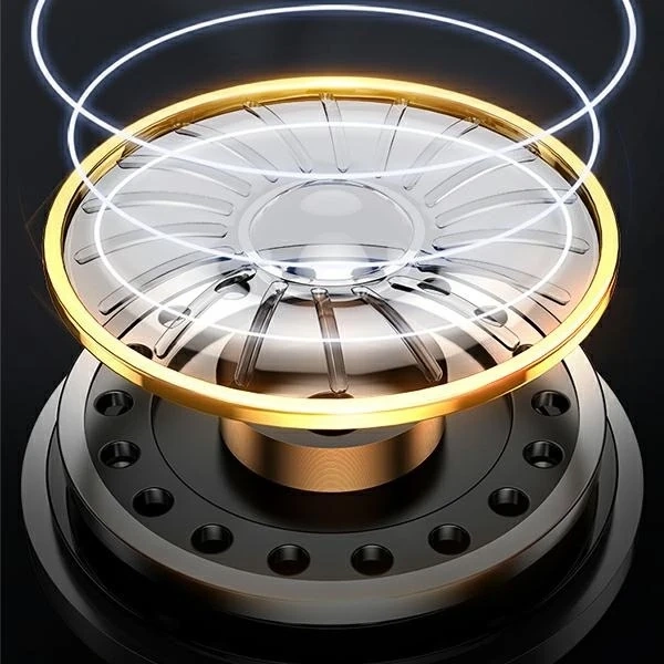 USAMS Stereo Kopfhörer EP-43 Metall USB-C dunkelgrün/dunkelgrün HSEP4302