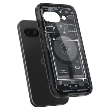 Чохол для Google Pixel 9a Spigen Ultra Hybrid MagSafe Zero One Black