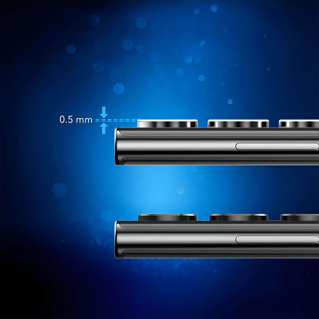 Szkło do Samsung Galaxy S24 osłona na aparat obiektyw 3mk Lens Protection Pro Black nakładka ochronna