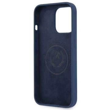US Polo Silicone Collection iPhone 13 Pro Max 6.7" phone case navy blue/navy