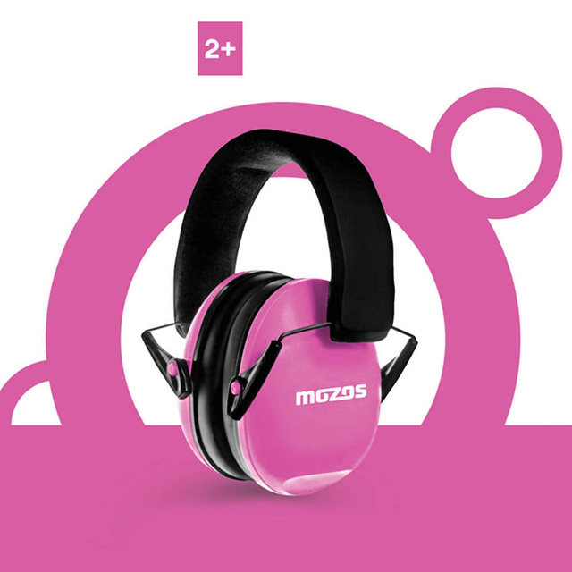 2 MKID Children's Noise Canceling Earmuffs Pink