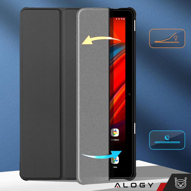 Чохол для планшета Lenovo Tab M10 3gen 3 GEN 10.1 2022 TB328FU TB328XU Корпус Чохол Alogy Book Cover Чорне скло