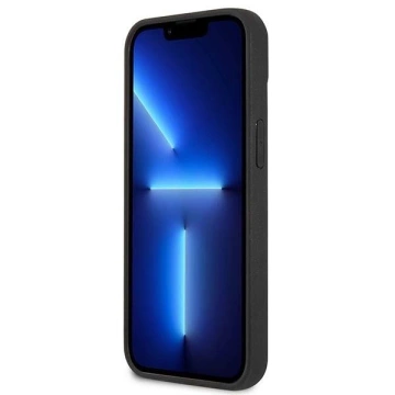 Etui Karl Lagerfeld KLHCP14MKH3DBK na iPhone 14 Plus 6,7" pevné puzdro 3D Rubber Karl`s Head