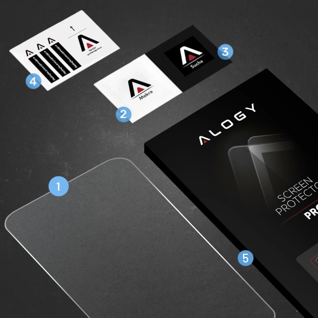 Загартоване скло для Samsung Galaxy Tab S9 FE 12.4" Alogy Screen Protector Pro 9H захисне скло