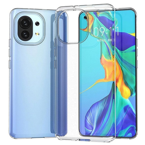 Alogy silikonové pouzdro pouzdro pouzdro pro Xiaomi Mi 11 průhledné