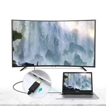 Choetech Kabel USB Typ C - HDMI 4K 30Hz 3m schwarz (XCH-0030)