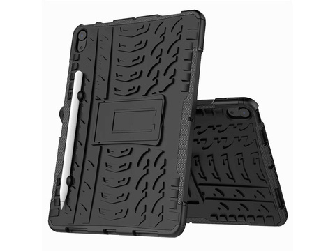 Alogy gepanzerte Hülle für Apple iPad Air 4 2020/5 2022 Black Glass