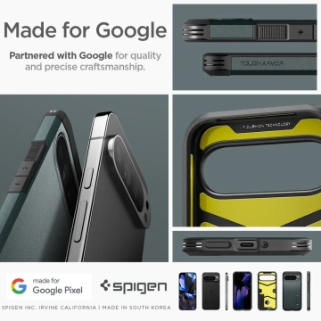 Etui Spigen Tough Armor для Google Pixel 9 Pro XL Abyss Green