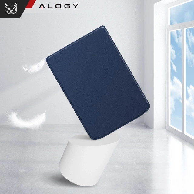 Alogy ProBook Cover Protective Case for E-Book Reader for PocketBook Verse 629 / Verse Pro 634 / Verse Lite 619 Navy Blue