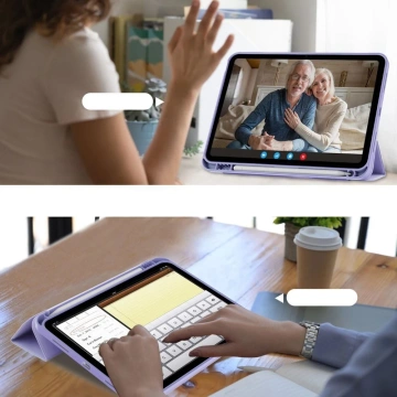 Pouzdro na tablet SC Pen pro Apple iPad 10.9 2022 VIOLET