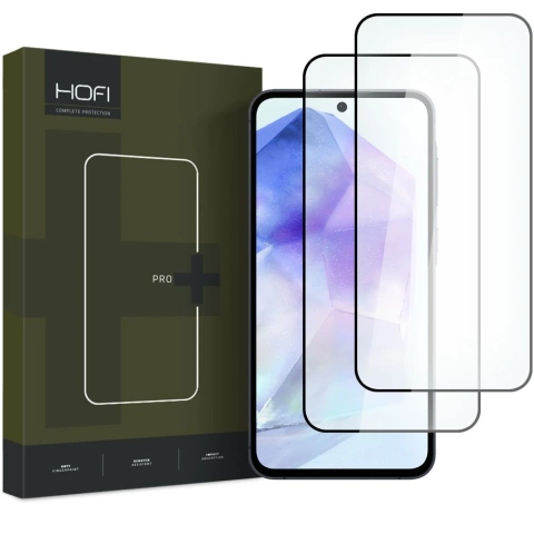 Szkło hartowane Hofi Glass Pro+ 2-Pack do Samsung Galaxy A35 / A55 5G Black