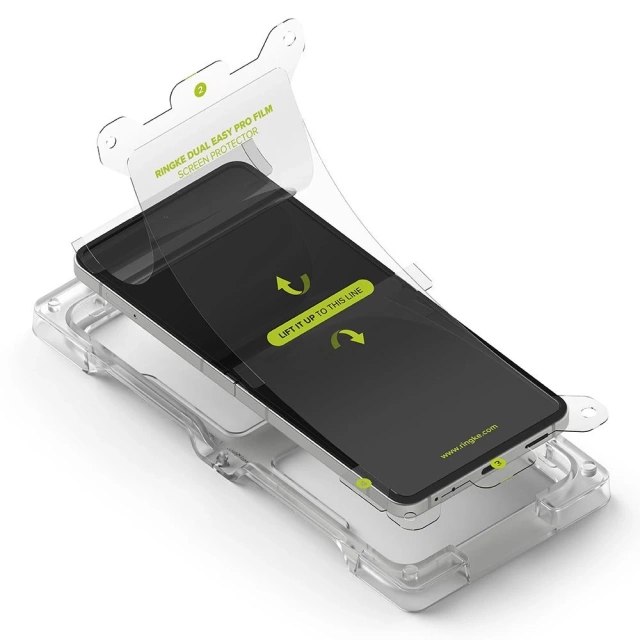 Folia Ringke Dual Easy Pro 2-Pack Galaxy Z Flip 7 Clear Wewnętrzna