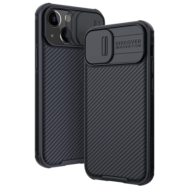 Puzdro Nillkin CamShield Pro pre Apple iPhone 13 Mini Black Glass