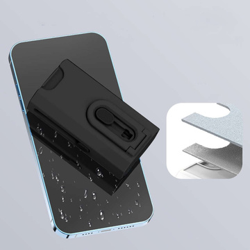Multifunkční čistič Alogy Cleaner Set Sada 8v1 na čištění obrazovky klávesnice sluchátek pro telefony, notebooky, počítače Černá