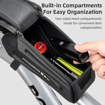 Rockbros 30120064001 Bike Frame Bag With Phone Case