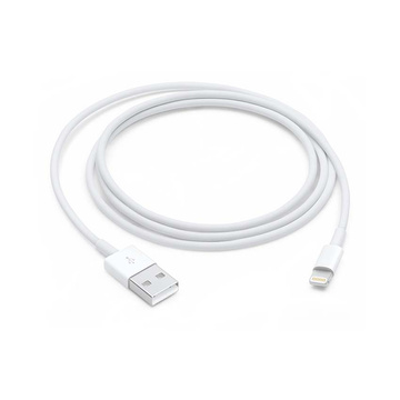 1m rýchly kábel USB-A na Lightning to Apple biely