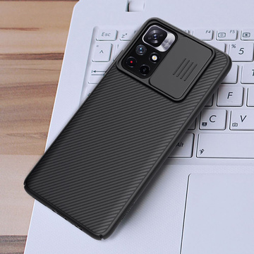 Puzdro Etui Nillkin CamShield pre Xiaomi Poco M4 Pro 5G Black