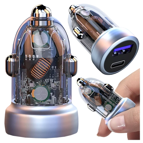 Розгалужувач HUB Alogy Adapter для ноутбука з USB-C на 3x USB-A 2.0 1x USB-A 3.0 сірий