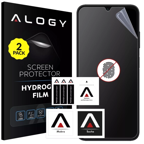 2x Folia "MATOWA" do Samsung M13 Hydrożelowa Alogy HydroSkin Matte Pro™ na ekran do etui "BEZ ODCISKU PALCÓW"