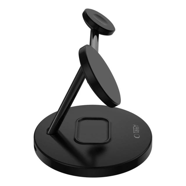 QI15W-A35 3IN magnetická MagSafe indukční nabíječka pro iPhone, Airpods, Apple Watch Black pro iPhone, Airpods, Apple Watch Black