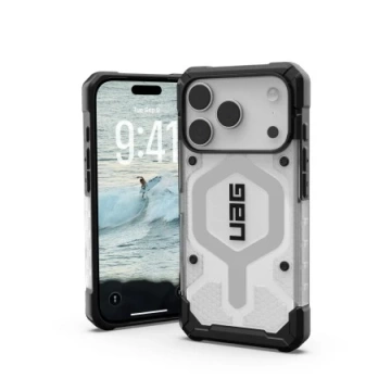 Etui do iPhone 17 Pro UAG Pathfinder Clear MagSafe Biało-Szare