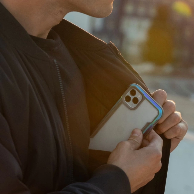 Pancierový kryt Raptic Shield na iPhone 14 Pro modrý