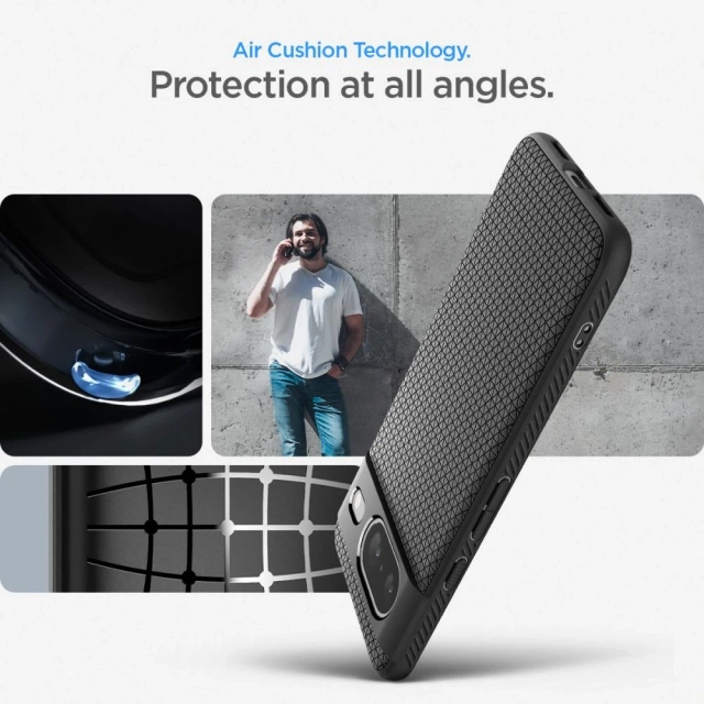 Spigen Liquid Air Google Pixel 8 Mattschwarz