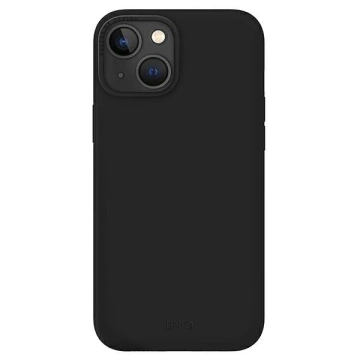 Чохол UNIQ Lino для iPhone 14 Plus 6.7" black/midnight black