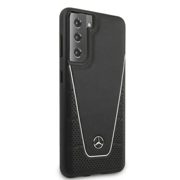 Etui Mercedes MEHCS21SCLSSI do pevného puzdra Samsung Galaxy S21 G991 Dynamic Line