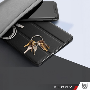 Pouzdro pro Lenovo Tab M8 4gen TB300XU TB300FU Book Cover Pouzdro Pouzdro Pouzdro Alogy Black Glass