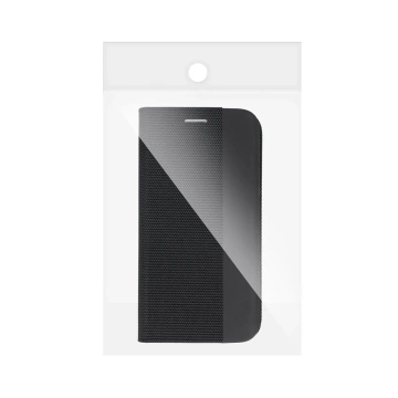 Чохол-книжка SENSITIVE для Samsung S25 Edge, чорний, з підставкою під телевізор