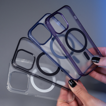 Apple iPhone 15 Plus - 3mk Frosty MagCase Blue