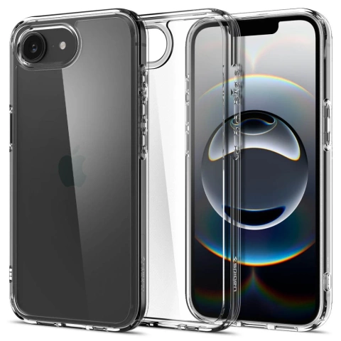 Pouzdro Spigen Ultra Hybrid Crystal Clear pro iPhone 16e