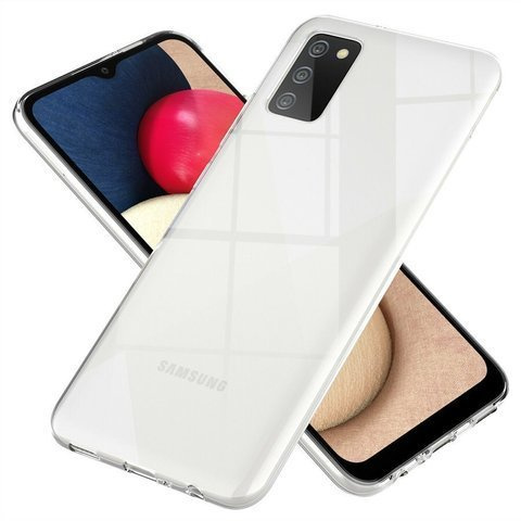 Силіконовий чохол накладка Alogy для Samsung Galaxy A02s прозорий