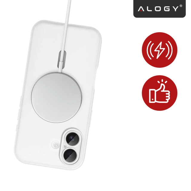 Kryt pre Apple iPhone 16 Pro Max Alogy MagSafe Hybrid Matte Case Matný kryt s ochranou šošovky čierny