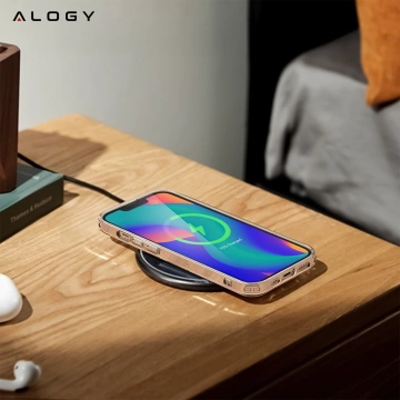 Obrnené puzdro Alogy Hybrid Case s krytom fotoaparátu pre Apple iPhone 13 Transparent